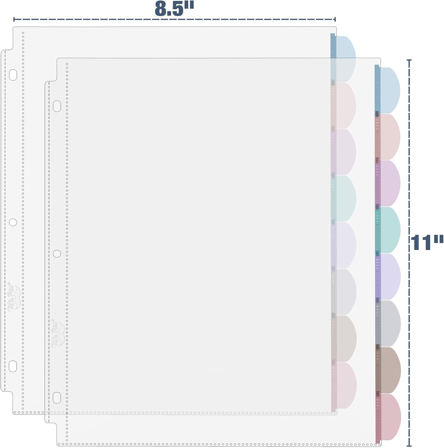 Protectores de Hojas Transpare - Tab Divider A4 reseña y precio