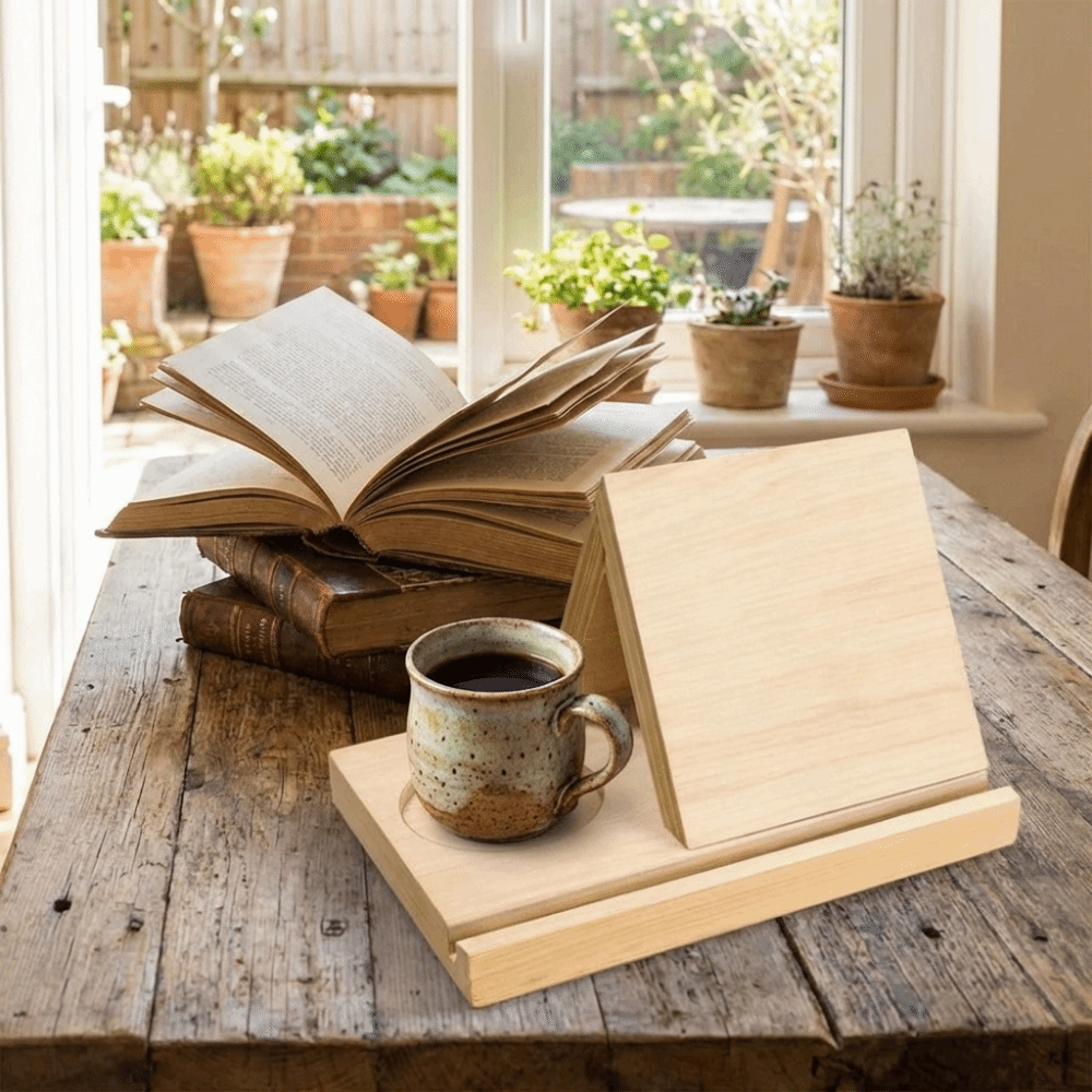 Soporte de Madera Triangular M - Magazine Holder Rack reseña y precio