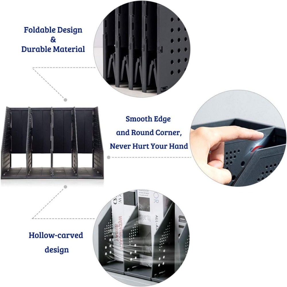 Organizador de Archivos Plegab - Magazine Holder Rack reseña y precio
