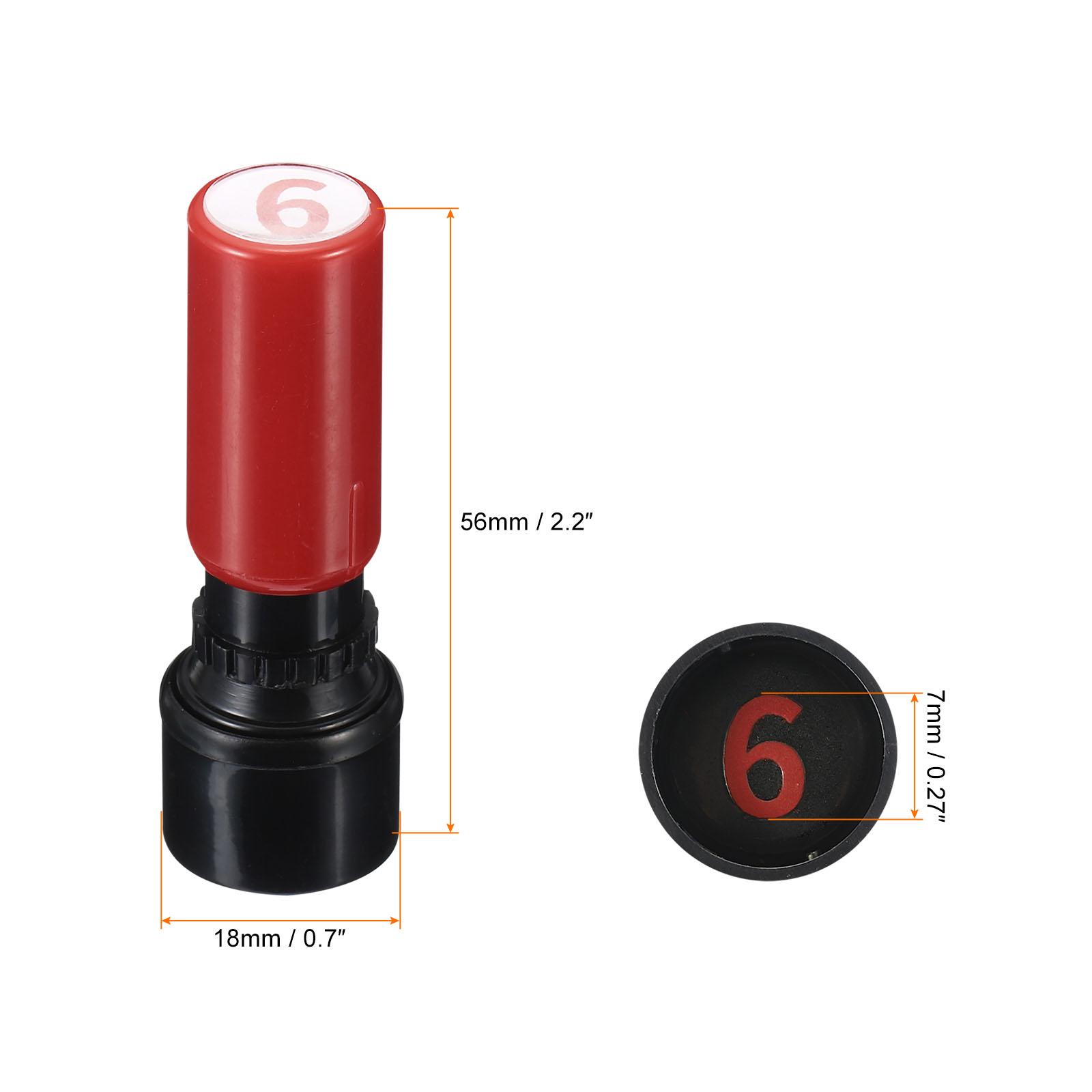 Sellos Numerados Autoentintabl - Rubber Date Stamp reseña y precio